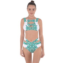 Ornate Mandala Bandaged Up Bikini Set 