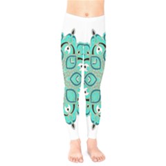 Ornate Mandala Kids  Leggings 