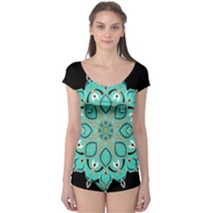 Ornate Mandala Boyleg Leotard  by Valentinaart