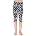 Cow pattern background Kids  Capri Leggings  View1