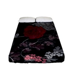 Sakura Rose Fitted Sheet (full/ Double Size) by iVelz