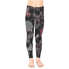 Sakura Rose Kids  Leggings 