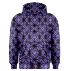 Lavender Moroccan Tilework  Men s Zipper Hoodie by KirstenStar