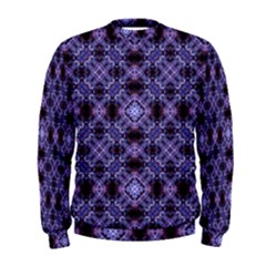 Lavender Moroccan Tilework  Men s Sweatshirt by KirstenStar