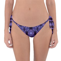 Lavender Moroccan Tilework  Reversible Bikini Bottom