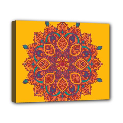 Ornate Mandala Canvas 10  X 8  by Valentinaart