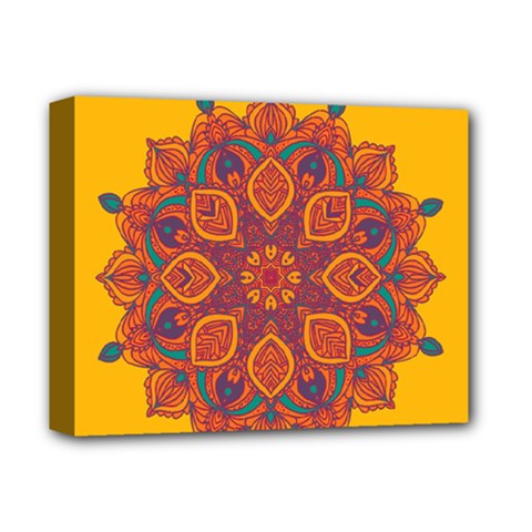 Ornate Mandala Deluxe Canvas 14  X 11  by Valentinaart