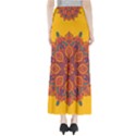 Ornate mandala Full Length Maxi Skirt View2