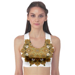 Ornate Mandala Sports Bra by Valentinaart