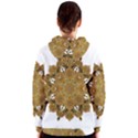 Ornate mandala Women s Zipper Hoodie View2