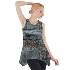 Concrete Wall                        Side Drop Tank Tunic by LalyLauraFLM