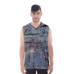 Concrete Wall                        Men s Basketball Tank Top by LalyLauraFLM