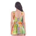 Paint texture                        Skater Dress Swimsuit View2