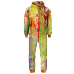 Paint Texture                        Hooded Jumpsuit (men) by LalyLauraFLM