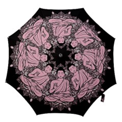 Ornate Buddha Hook Handle Umbrellas (small) by Valentinaart