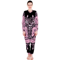 Ornate Buddha Onepiece Jumpsuit (ladies) 