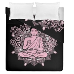 Ornate Buddha Duvet Cover Double Side (queen Size) by Valentinaart