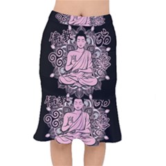 Ornate Buddha Mermaid Skirt