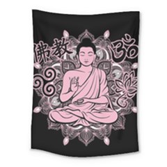 Ornate Buddha Medium Tapestry by Valentinaart