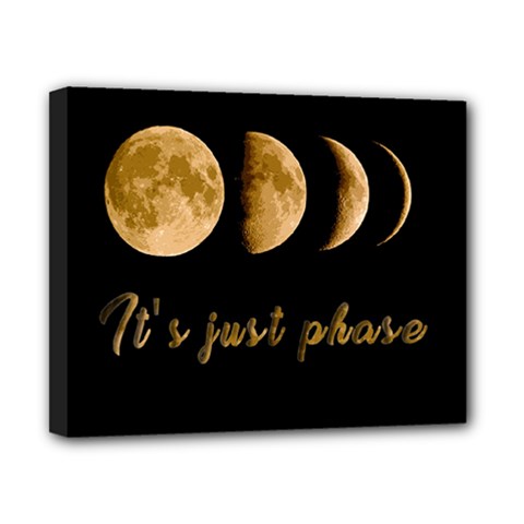 Moon phases  Canvas 10  x 8 