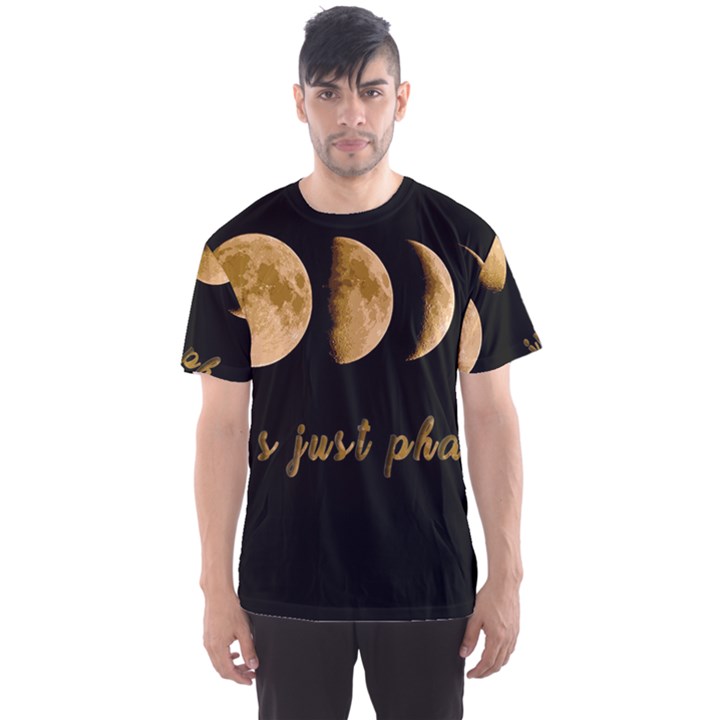 Moon phases  Men s Sports Mesh Tee