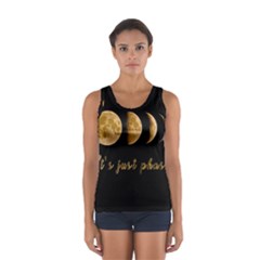 Moon Phases  Women s Sport Tank Top  by Valentinaart