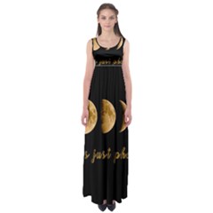 Moon phases  Empire Waist Maxi Dress