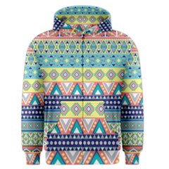 Tribal Print Men s Zipper Hoodie by BangZart