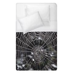 Spider Web Wallpaper 14 Duvet Cover (single Size) by BangZart