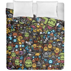 Many Funny Animals Duvet Cover Double Side (california King Size) by BangZart