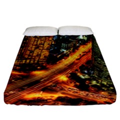 Hdri City Fitted Sheet (california King Size) by BangZart