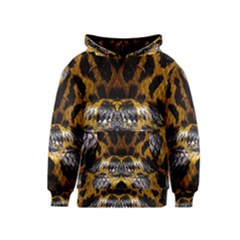 Textures Snake Skin Patterns Kids  Pullover Hoodie by BangZart