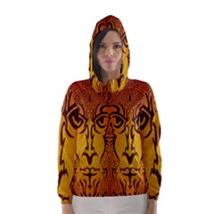 Lion Man Tribal Hooded Wind Breaker (women) by BangZart