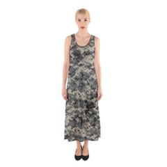 Us Army Digital Camouflage Pattern Sleeveless Maxi Dress by BangZart