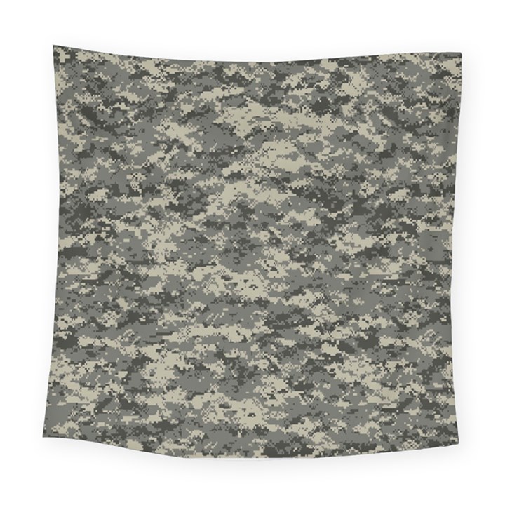 Us Army Digital Camouflage Pattern Square Tapestry (Large)