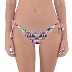 Aztec Pattern Copy Reversible Bikini Bottom