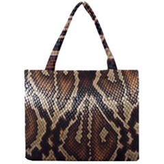 Snake Skin O Lay Mini Tote Bag by BangZart