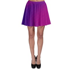 Purple Pink Dots Skater Skirt by BangZart