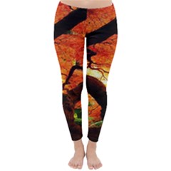 Maple Tree Nice Classic Winter Leggings by BangZart