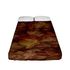 Brown Texture Fitted Sheet (full/ Double Size)