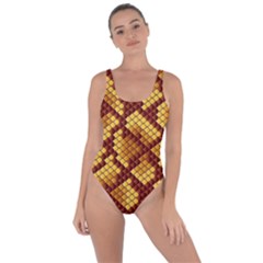 Snake Skin Pattern Vector Bring Sexy Back Swimsuit