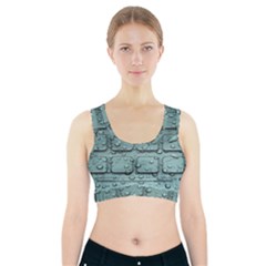 Water Drop Sports Bra With Pocket by BangZart