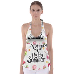 Bk1 Babydoll Tankini Top