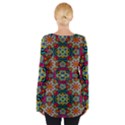 Jewel Tiles Kaleidoscope Women s Tie Up Tee View2