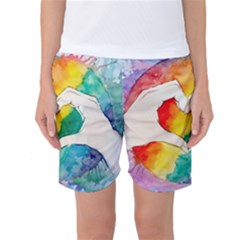 Pride Love Women s Basketball Shorts