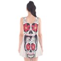 Man Sugar Skull Scoop Neck Skater Dress View2