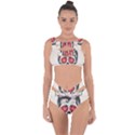 Man Sugar Skull Bandaged Up Bikini Set  View1