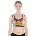 Pineapple With Sunglasses Sports Bra With Pocket View1