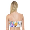 Watercolor Feathers Bandeau Top View2