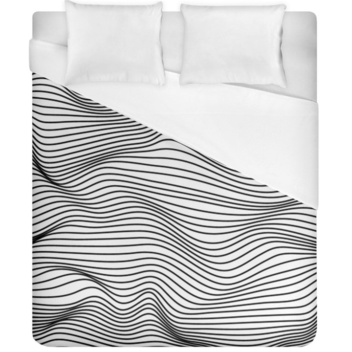 Lines N  Lines Duvet Cover (California King Size)